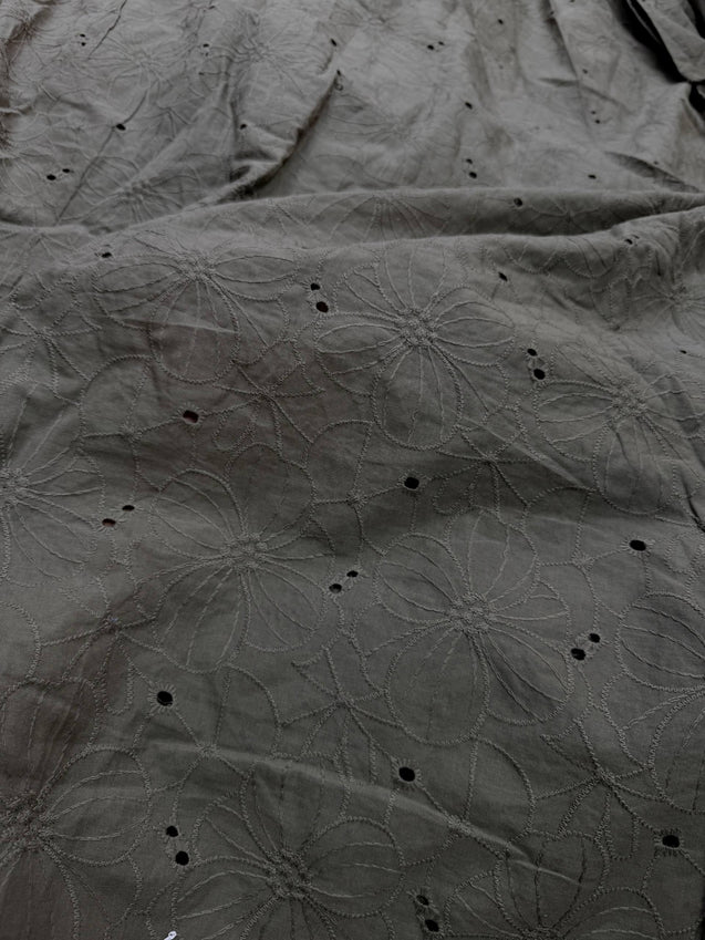 Most Premium Pure Cotton Hakuba Chikankari Fabric (Big WIDTH!!)