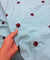 Most Premium Pure Fine Thread Embroidery On Checks Cotton FABRIC (Big WIDTH!!)