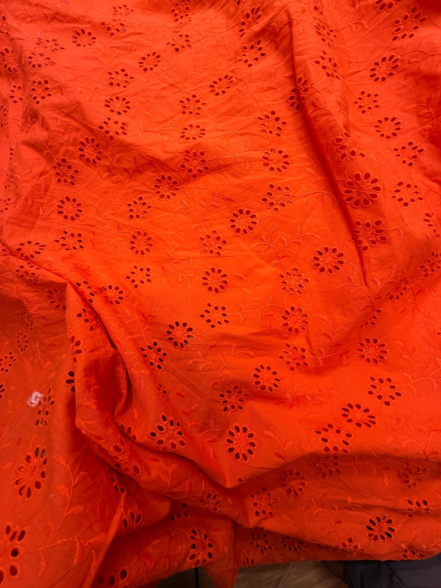 Most Premium Pure Cotton Hakuba Chikankari Fabric (Big WIDTH!!)
