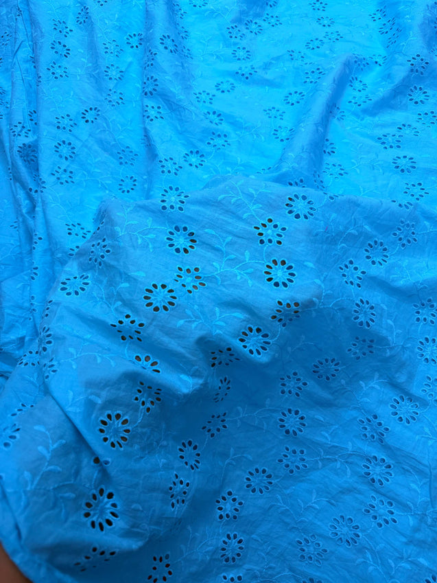 Most Premium Pure Cotton Hakuba Chikankari Fabric (Big WIDTH!!)