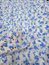Most Premium Pure Mul Cotton Hakuba Chikankari Printed Fabric (Big WIDTH!!)
