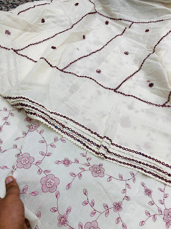Most Premium Cotton Suit Collection (Complete Suit With Dupatta)