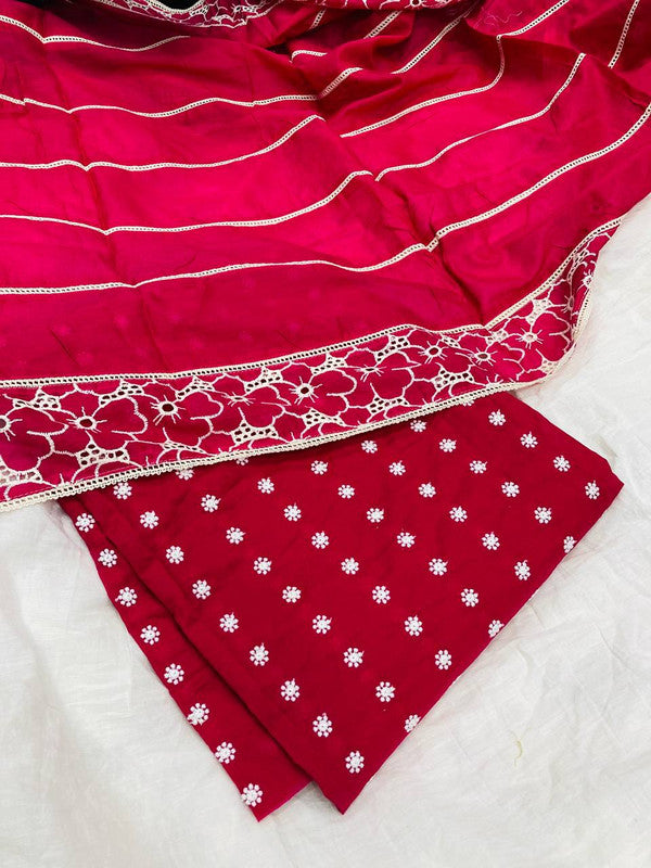 Most Premium Cotton Suit Collection (Complete Suit With Dupatta)