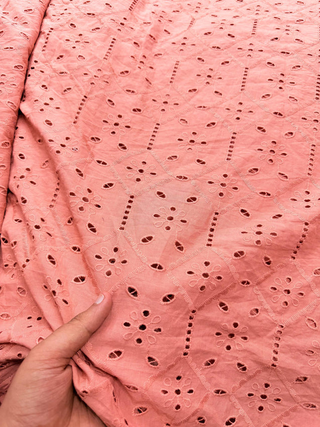 Most Premium Pure Cotton Hakuba Chikankari Fabric (Big WIDTH!!)