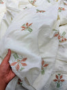 Most Premium Pure Muslin Cotton FABRIC With Fine Embroidery (Big WIDTH!!)