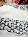 Most Premium Pure Cotton Hakuba Chikankari Fabric (Big WIDTH!!)