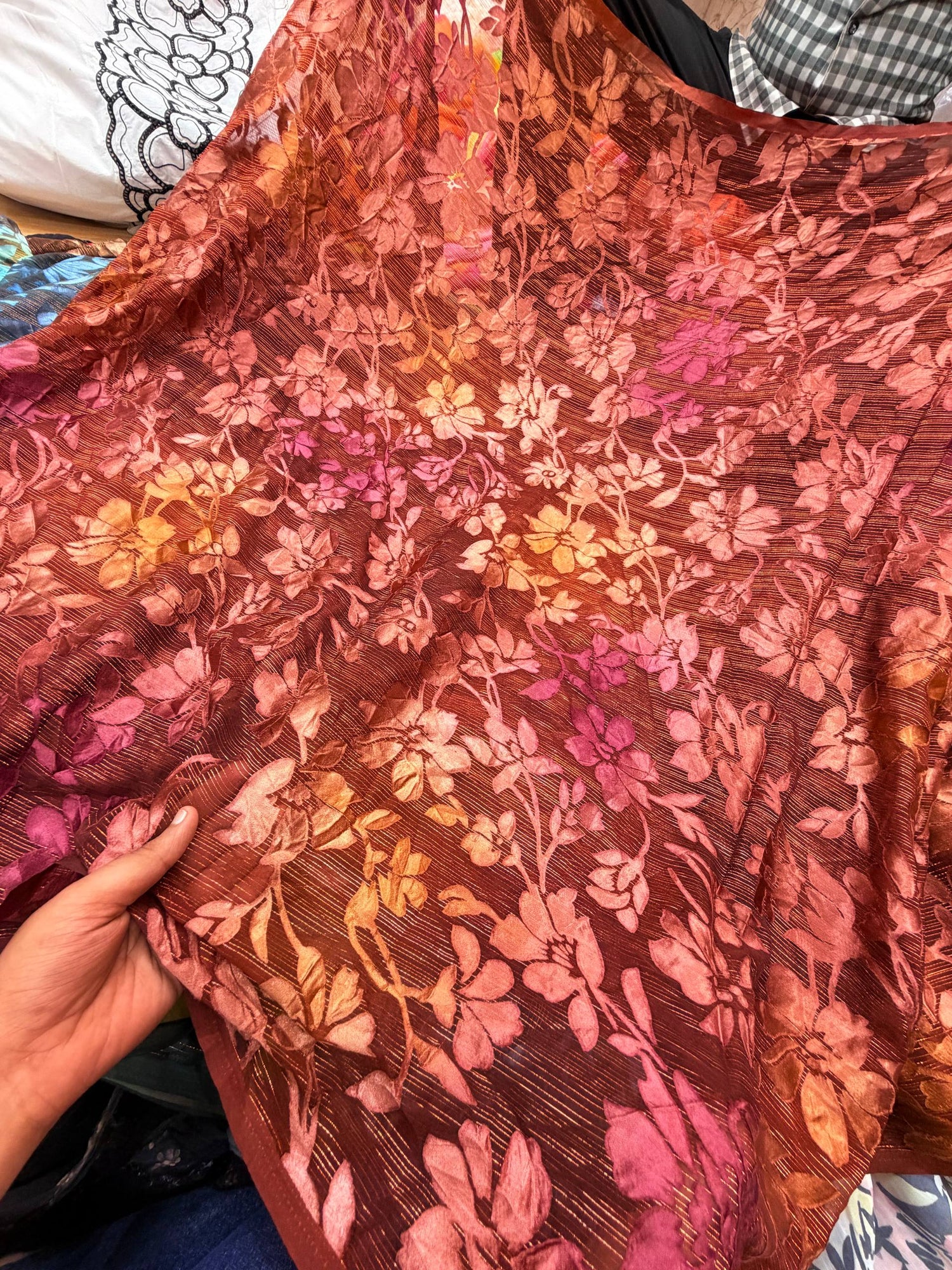 Most Premium Imported Plachi Brasso Georgette