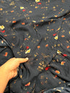 Most Premium Pure Chiffon Chinon FABRIC With Digital PRINTED