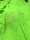 On Discounted PRICES !! Most Premium Hakuba Chikankari Cotton FABRIC (Big WIDTH!!)