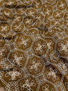 Premium Fine 3D Dori Imported Work With Chikan On Pure Modal Cotton (Big WIDTH!!)