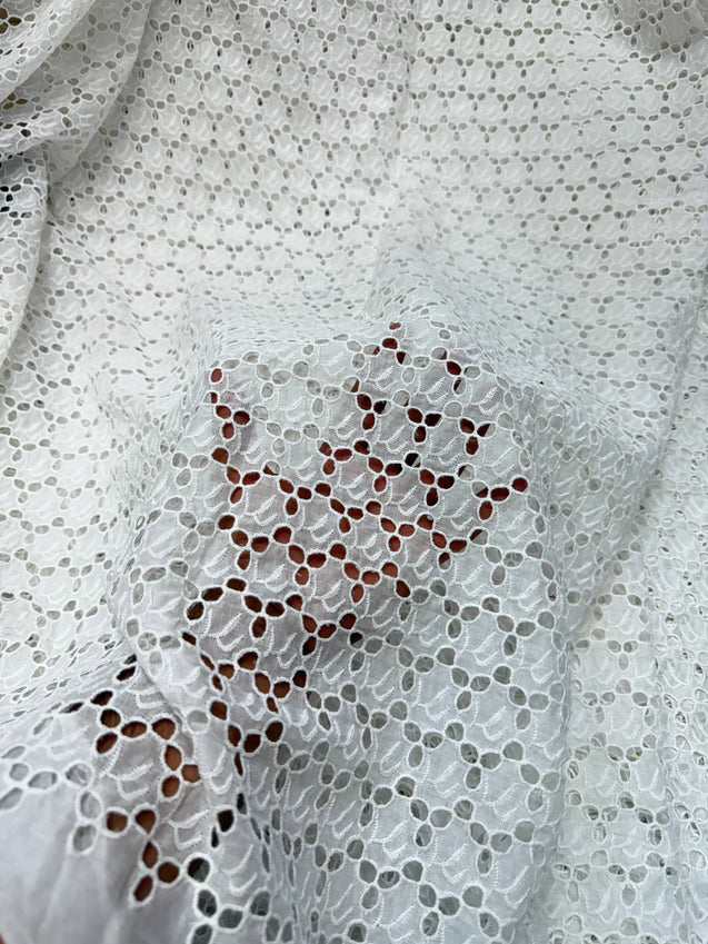 (On Discounted Price) Most Premium Hakuba Chikankari Cotton FABRIC (Big Width!!)