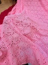 (On Discounted Price) Most Premium Hakuba Chikankari Cotton FABRIC (Big Width!!)