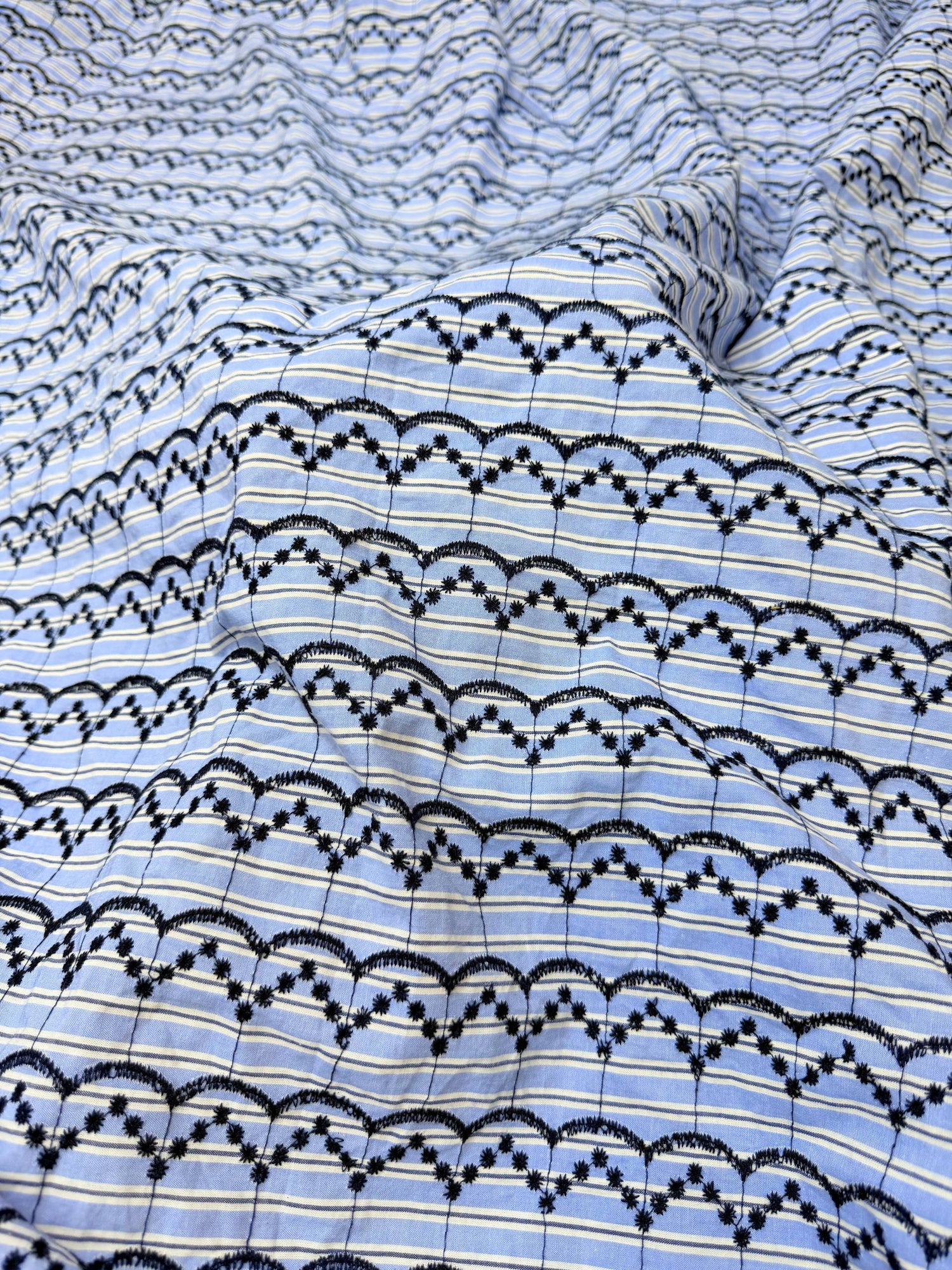 (On Discounted Price) Most Premium Hakuba Chikankari Cotton FABRIC (Big Width!!)