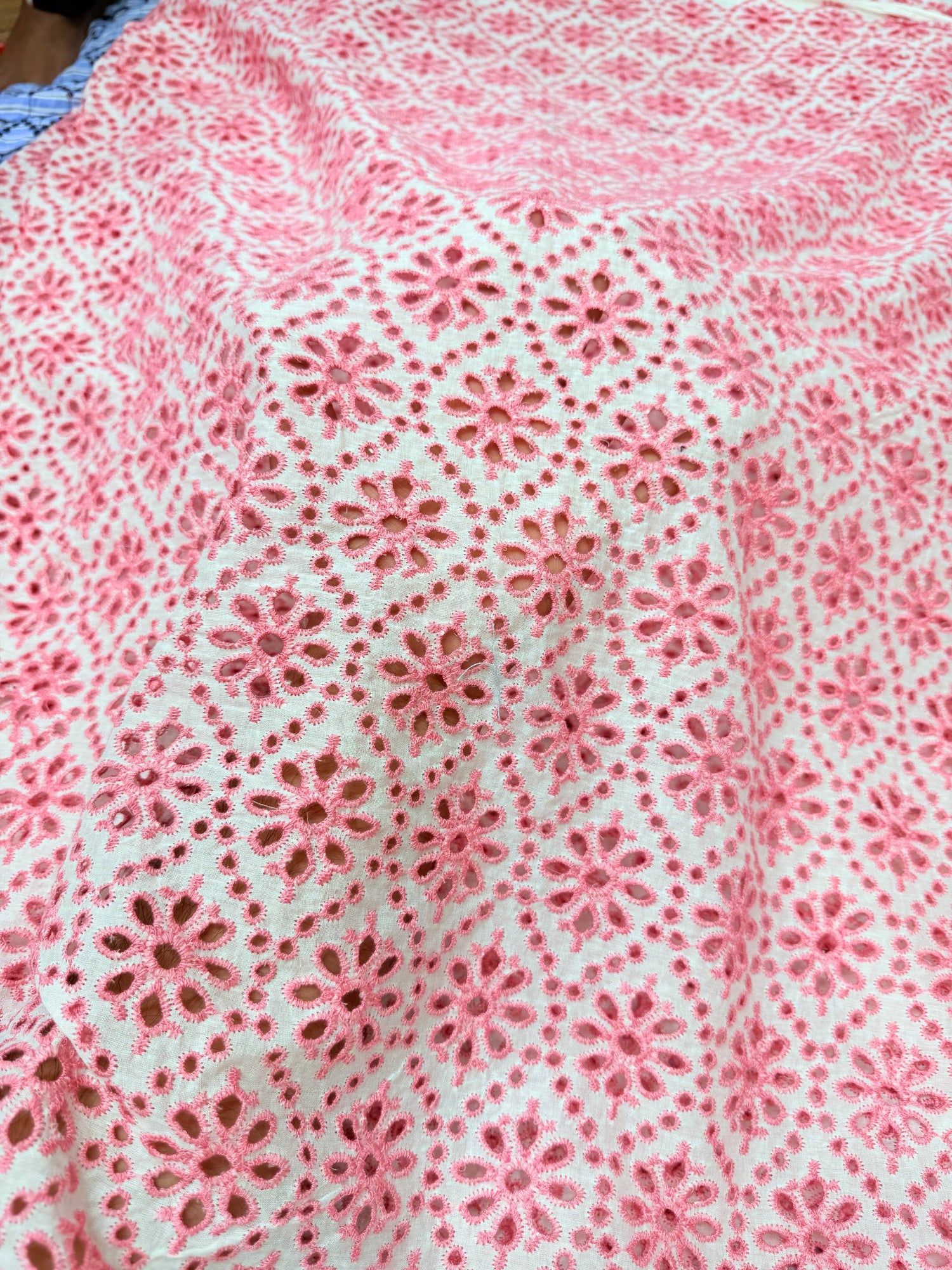 Most Premium Pure Mul Cotton Hakuba Chikankari Fabric