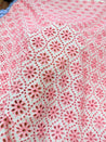 Most Premium Pure Mul Cotton Hakuba Chikankari Fabric