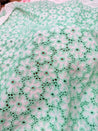 Most Premium Pure Mul Cotton Hakuba Chikankari Fabric