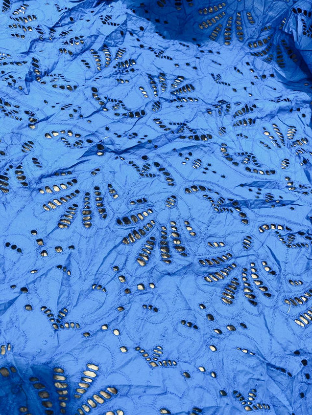 Cut Piece SALE- Premium Designer HAKUBA CHIKANKARI FABRICS IN SALE - Cut SIZE (1.40) METER