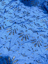 Cut Piece SALE- Premium Designer HAKUBA CHIKANKARI FABRICS IN SALE - Cut SIZE (1.40) METER