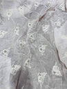 Cut Piece SALE- Premium Designer HAKUBA CHIKANKARI FABRICS IN SALE - Cut SIZE (2.50) METER
