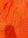 Cut Piece SALE- Premium Designer HAKUBA CHIKANKARI FABRICS IN SALE - Cut SIZE (1.50) METER