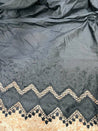 Cut Piece SALE- Premium Designer HAKUBA CHIKANKARI FABRICS IN SALE - Cut SIZE (3.20) METER