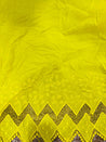 Cut Piece SALE- Premium Designer HAKUBA CHIKANKARI FABRICS IN SALE - Cut SIZE (4.50) METER