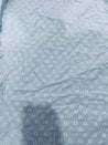 Cut Piece SALE- Premium Designer HAKUBA CHIKANKARI FABRICS IN SALE - Cut SIZE (5.20) METER