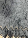Cut Piece SALE- Premium Designer HAKUBA CHIKANKARI FABRICS IN SALE - Cut SIZE (2) METER