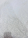 Cut Piece SALE- Premium Designer HAKUBA CHIKANKARI FABRICS IN SALE - Cut SIZE (1.50) METER
