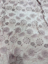 Cut Piece SALE- Premium Designer HAKUBA CHIKANKARI FABRICS IN SALE - Cut SIZE (1.75) METER
