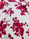 Cut Piece SALE- Premium Designer HAKUBA CHIKANKARI FABRICS IN SALE - Cut SIZE (2.10) METER