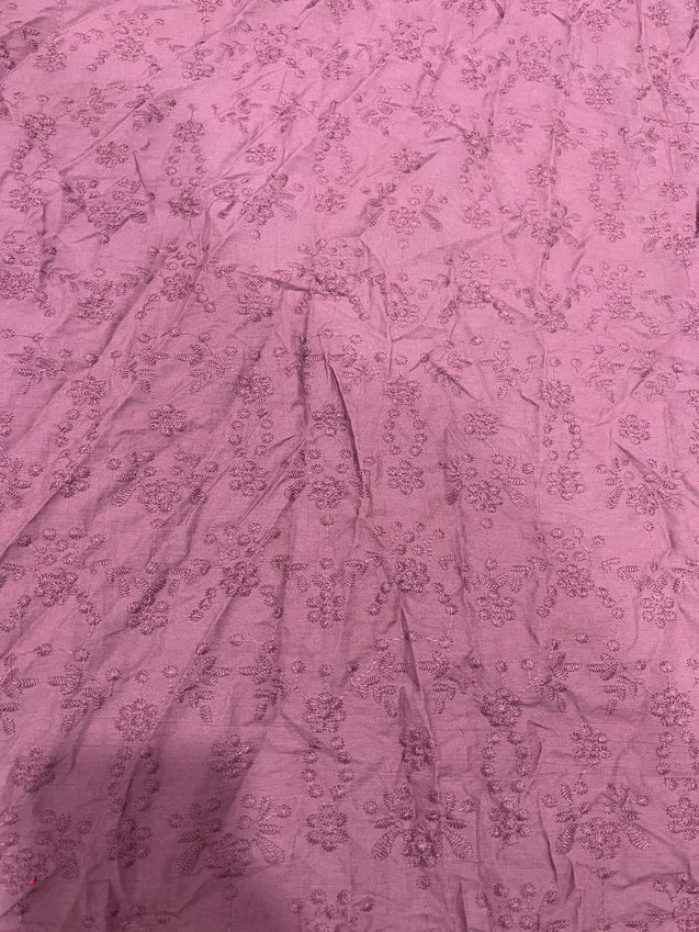 Cut Piece SALE- Premium Designer HAKUBA CHIKANKARI FABRICS IN SALE - Cut SIZE (1.50) METER