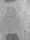 Cut Piece SALE- Premium Designer HAKUBA CHIKANKARI FABRICS IN SALE - Cut SIZE (1.30) METER