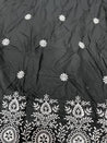 Cut Piece SALE- Premium Designer HAKUBA CHIKANKARI FABRICS IN SALE - Cut SIZE (0.70) METER