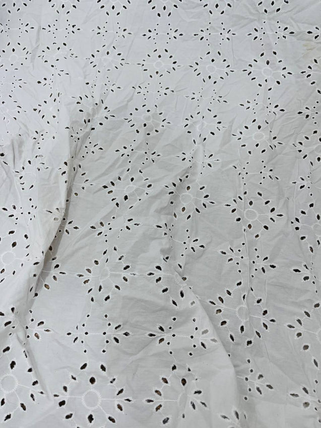Cut Piece SALE- Premium Designer HAKUBA CHIKANKARI FABRICS IN SALE - Cut SIZE (2.85) METER
