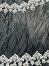 Cut Piece SALE- Premium Designer HAKUBA CHIKANKARI FABRICS IN SALE - Cut SIZE (2) METER