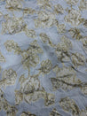 Cut Piece SALE- Premium Designer HAKUBA CHIKANKARI FABRICS IN SALE - Cut SIZE (0.80) METER