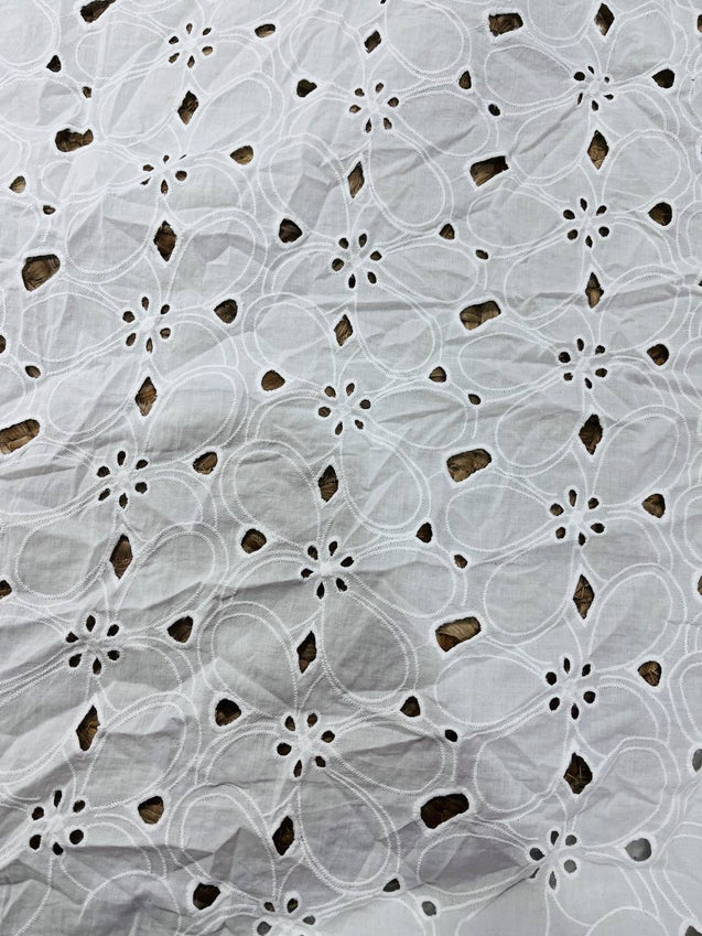 Cut Piece SALE- Premium Designer HAKUBA CHIKANKARI FABRICS IN SALE - Cut SIZE (0.80) METER