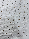 Cut Piece SALE- Premium Designer HAKUBA CHIKANKARI FABRICS IN SALE - Cut SIZE (0.80) METER