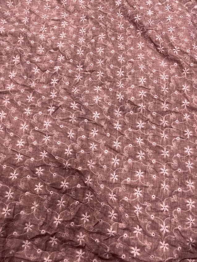 Cut Piece SALE- Premium Designer HAKUBA CHIKANKARI FABRICS IN SALE - Cut SIZE (2) METER