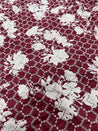Cut Piece SALE- Premium Designer HAKUBA CHIKANKARI FABRICS IN SALE - Cut SIZE (1.60) METER