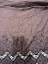 Cut Piece SALE- Premium Designer HAKUBA CHIKANKARI FABRICS IN SALE - Cut SIZE (2) METER