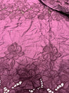 Cut Piece SALE- Premium Designer HAKUBA CHIKANKARI FABRICS IN SALE - Cut SIZE (1.90) METER