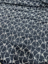 Cut Piece SALE- Premium Designer HAKUBA CHIKANKARI FABRICS IN SALE - Cut SIZE (2) METER