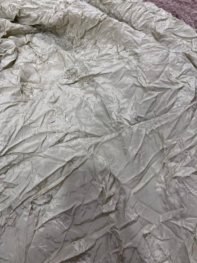 Cut Piece SALE- Premium Designer HAKUBA CHIKANKARI FABRICS IN SALE - Cut SIZE (2.80) METER