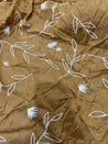 Cut Piece SALE- Premium Designer HAKUBA CHIKANKARI FABRICS IN SALE - Cut SIZE (4.60) METER