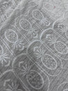 Cut Piece SALE- Premium Designer HAKUBA CHIKANKARI FABRICS IN SALE - Cut SIZE (1.5) METER