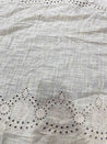 Cut Piece SALE- Premium Designer HAKUBA CHIKANKARI FABRICS IN SALE - Cut SIZE (1.20) METER
