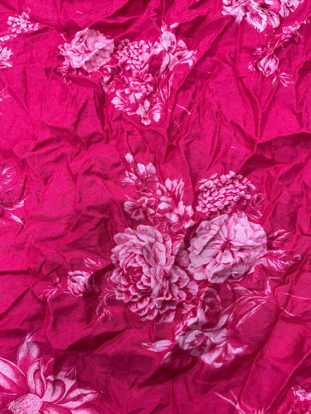Cut Piece SALE- Premium Designer HAKUBA CHIKANKARI FABRICS IN SALE - Cut SIZE (0.50) METER