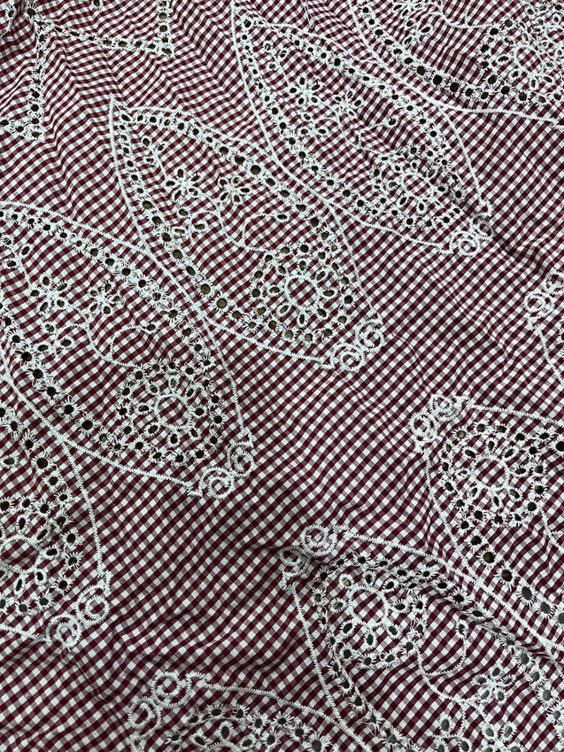 Cut Piece SALE- Premium Designer HAKUBA CHIKANKARI FABRICS IN SALE - Cut SIZE (2.50) METER